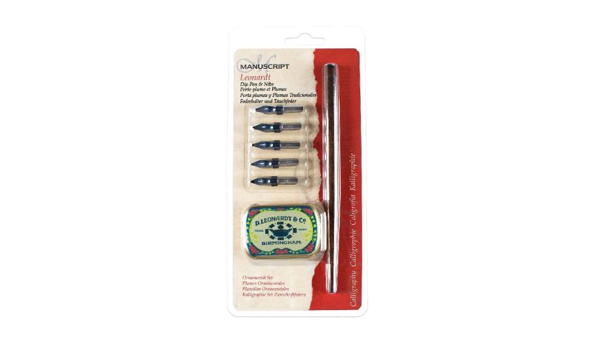 Ornamental Dip Pen & Nib Set