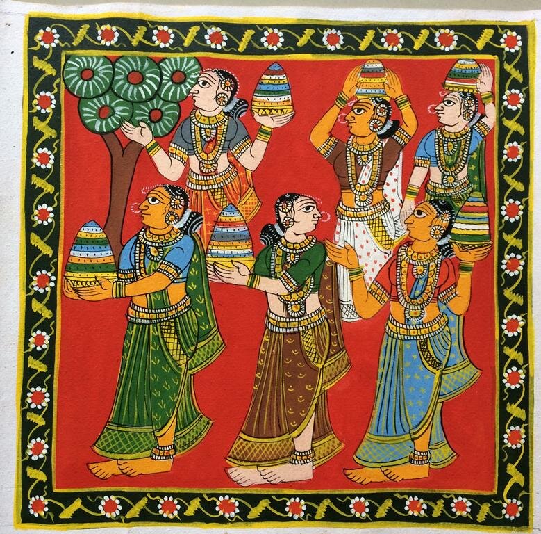 Telangana - Cheriyal Scroll Painting