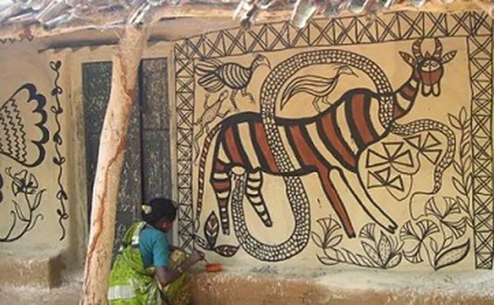 Jharkhand - Sohrai and Khovar Painting