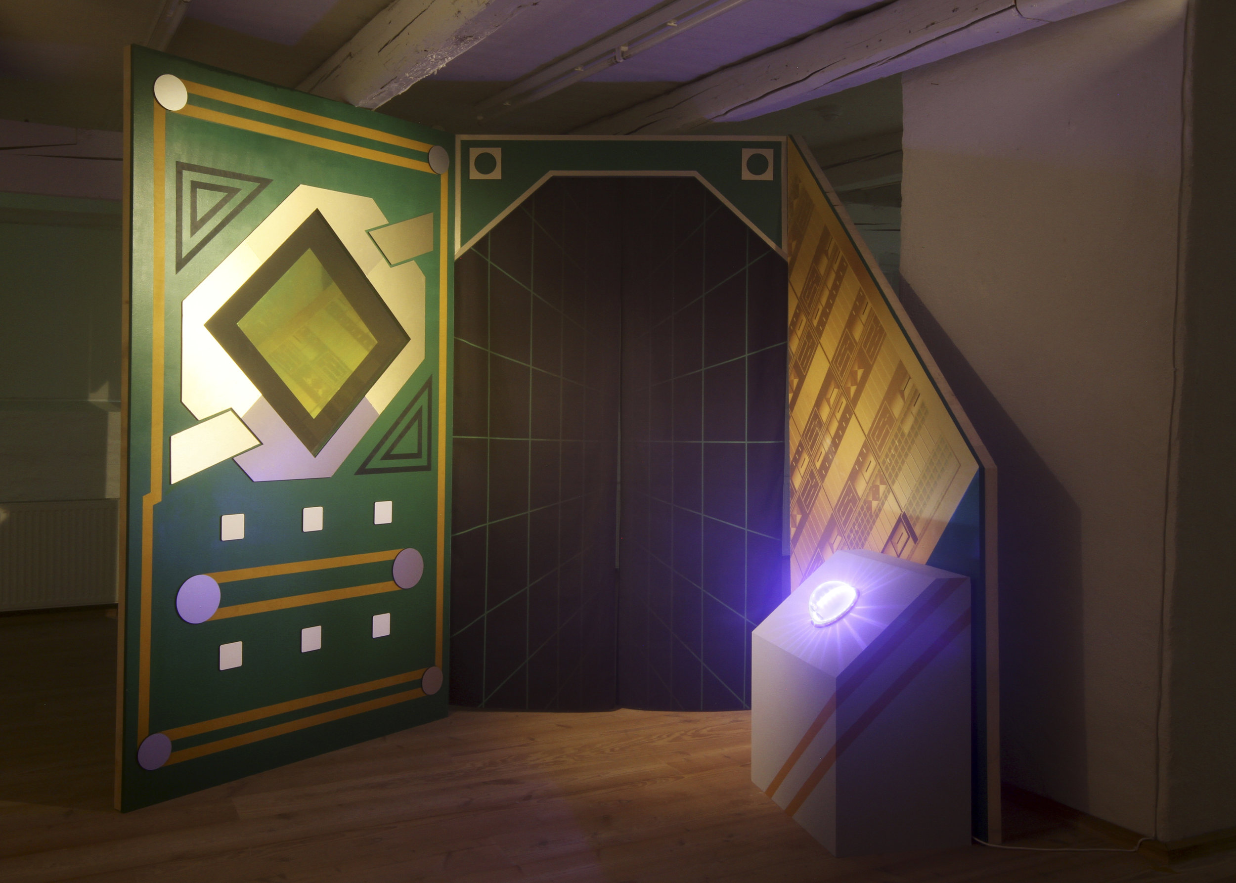 Laborious and the Wind: Three Acts of Alchemy, Installation / Photo credit: Joseph Popper