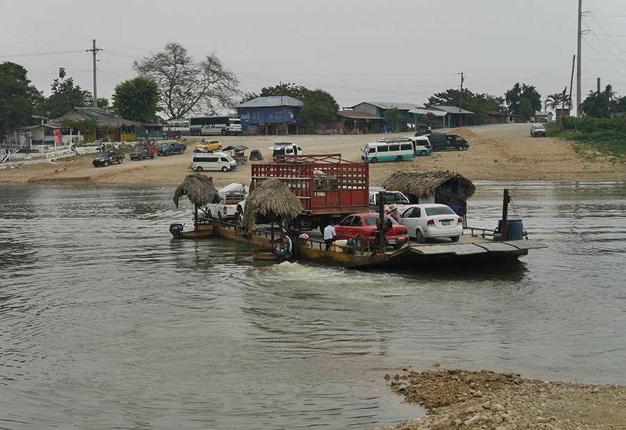 Ferry to Tikal