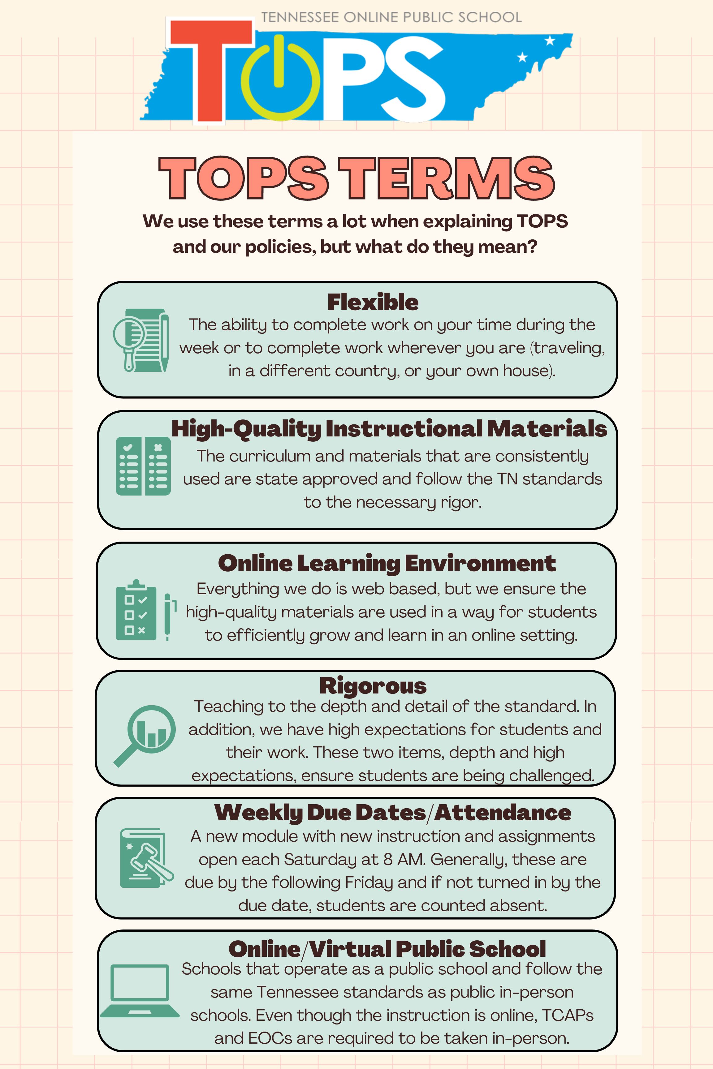 Mission/Vision — TENNESSEE ONLINE PUBLIC SCHOOL