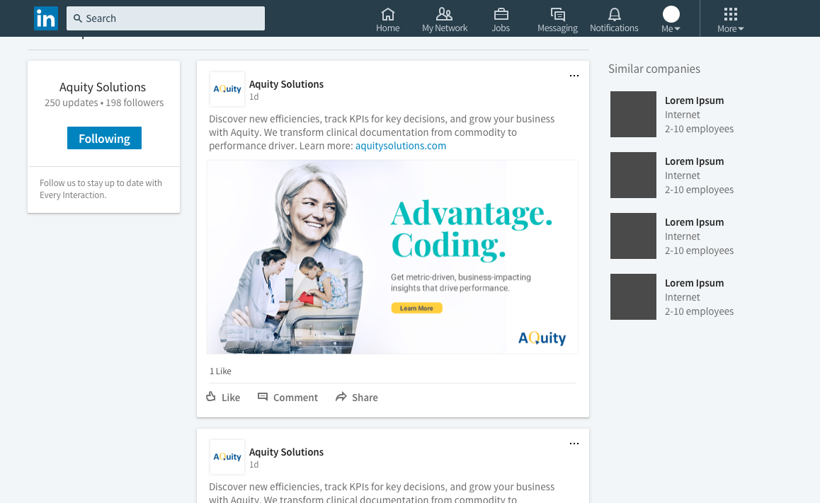 Social Ad (LinkedIn)