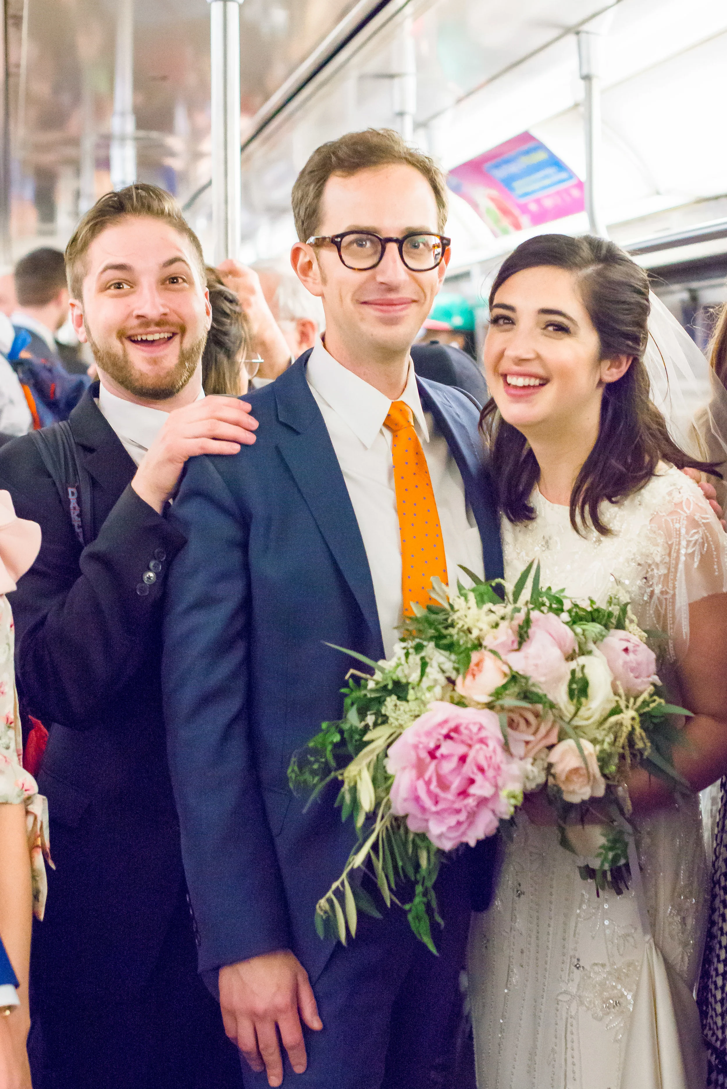 NYC Subway MTA Wedding Portrait.jpg