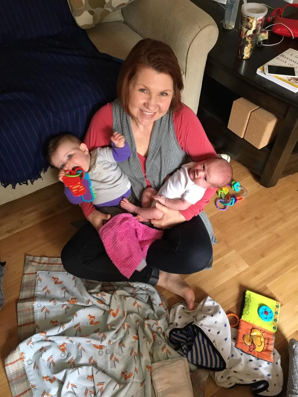 Sam & Rhodes: my two grandbabies born in 2015 & 2016.