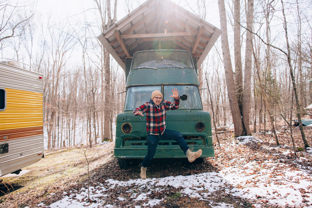 Exploring the old buses