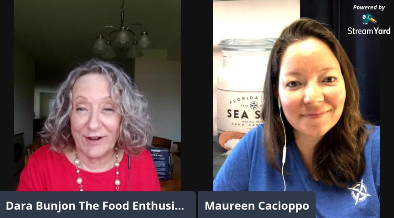 Podcast: The Food Enthusiast with Guest Maureen Cacioppo