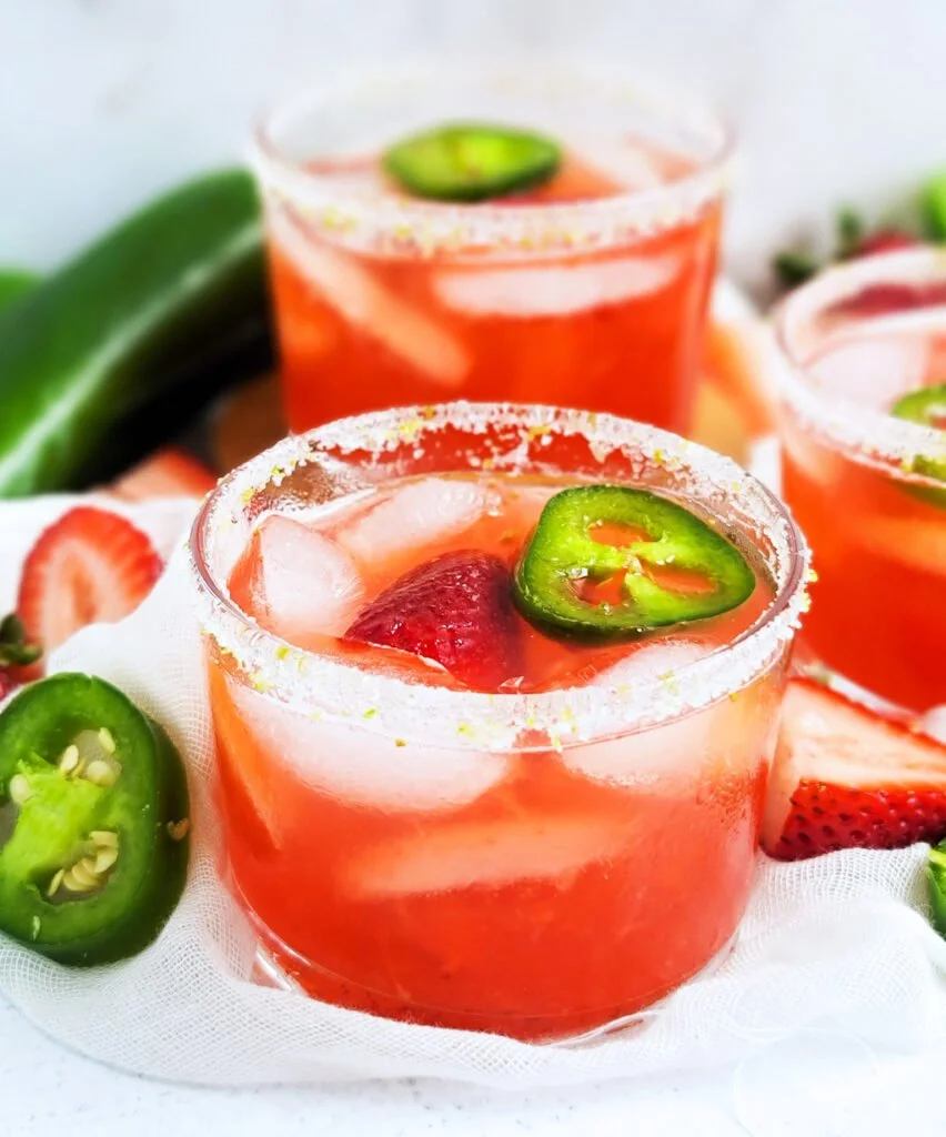 Spicy Strawberry Margarita