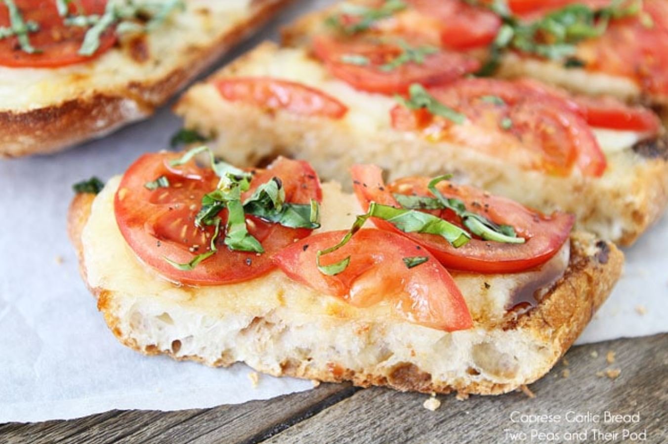 Caprese Garlic Bread
