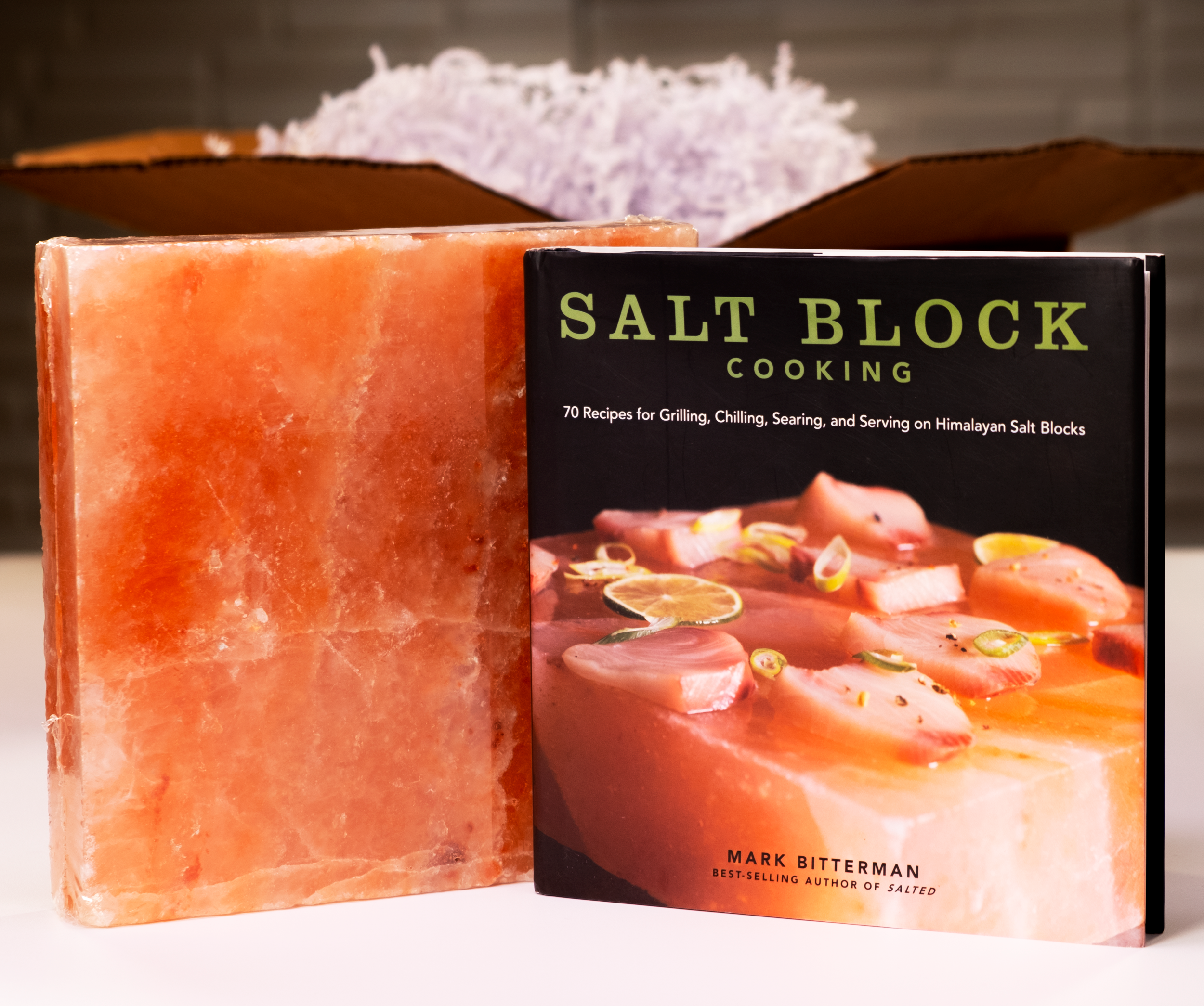Salt Block and Recipe Book