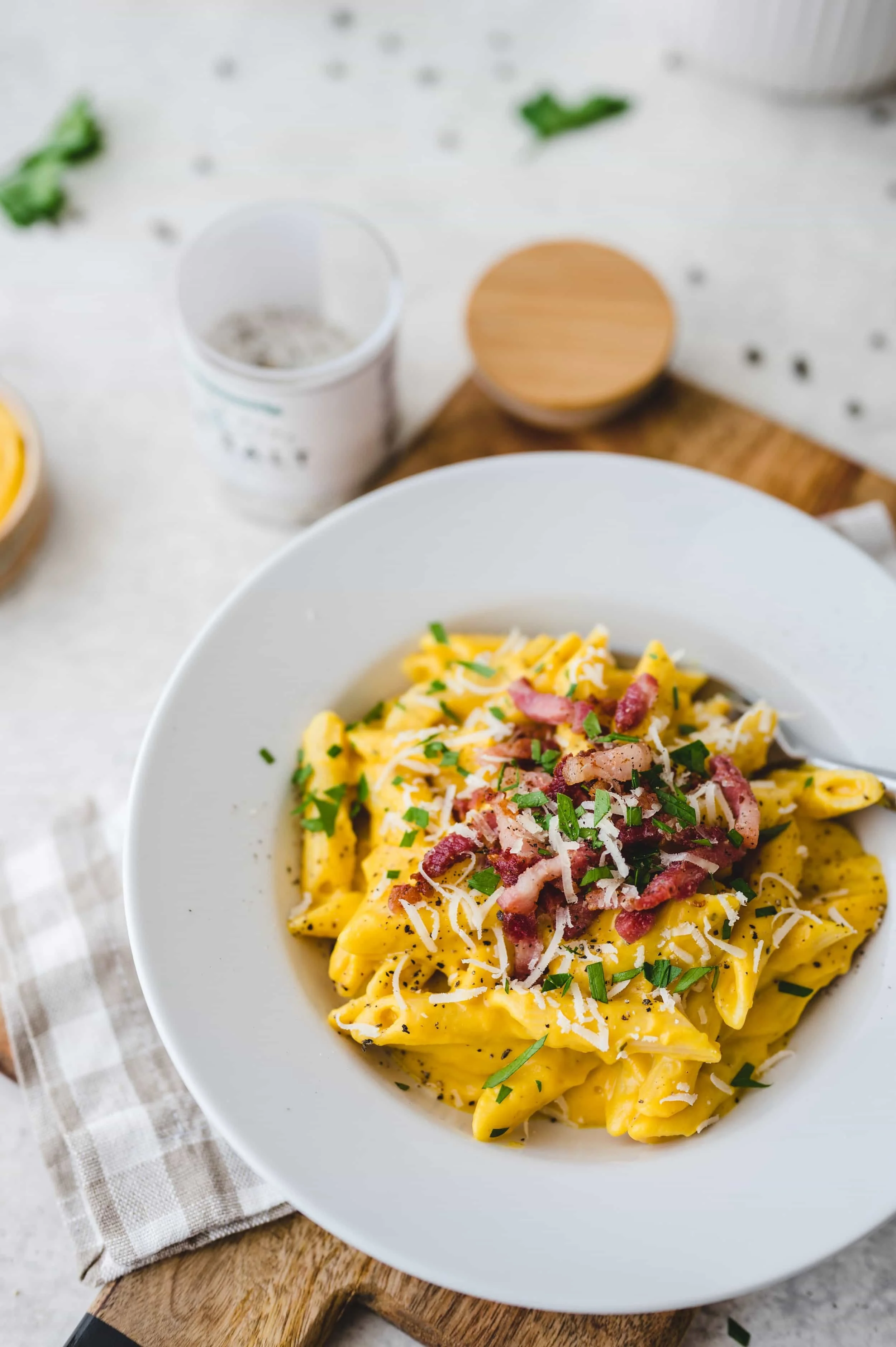 Pumpkin Pasta with Herbs De Provence Sea Salt