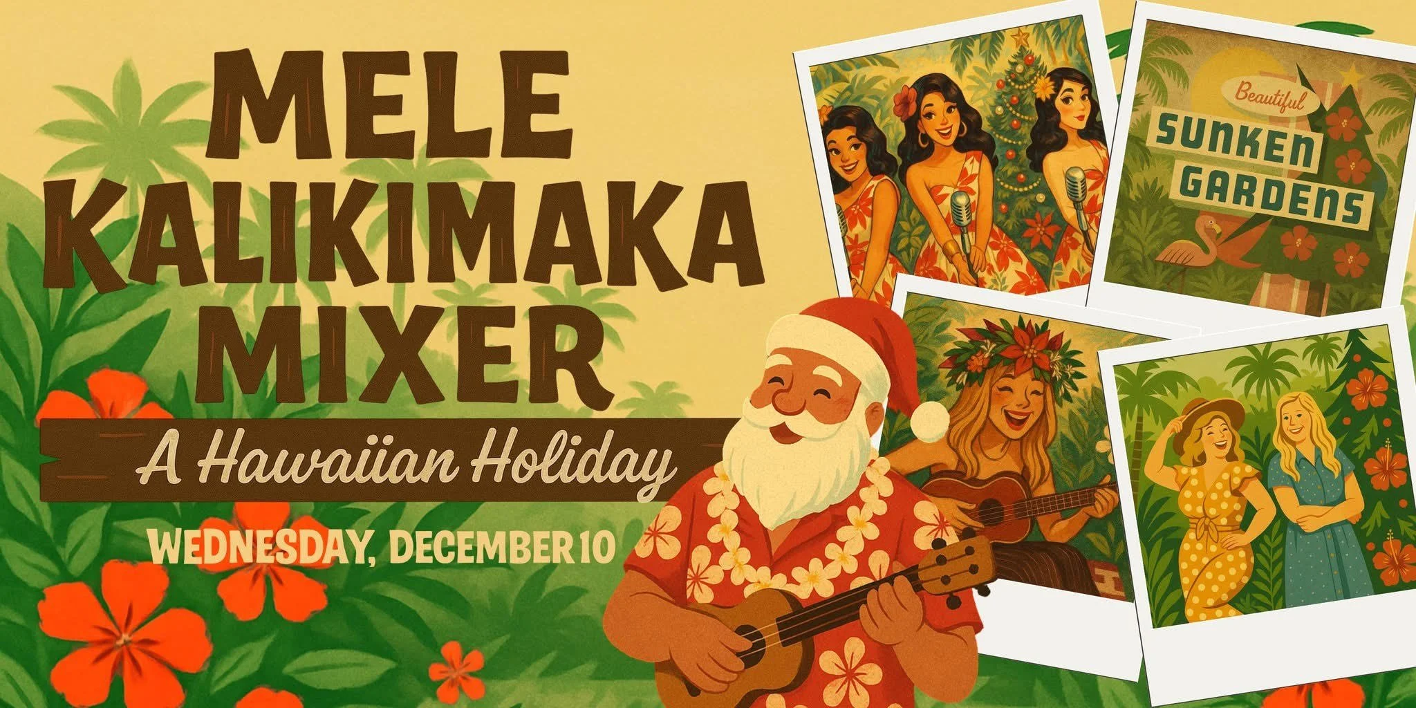 SWEL’s Mele Kalikimaka Mixer: A Hawaiian Holiday