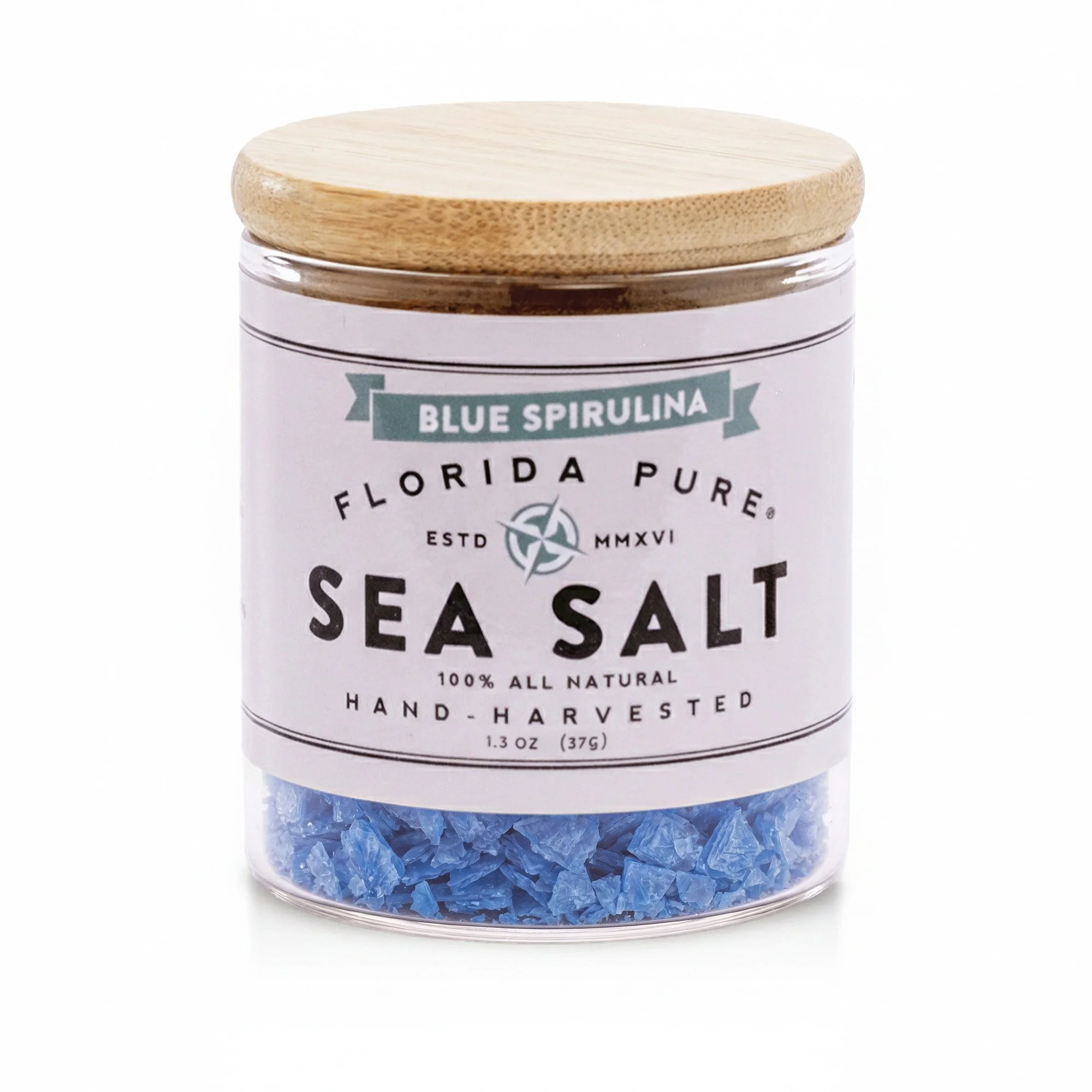 Blue Spirulina Infused Sea Salt