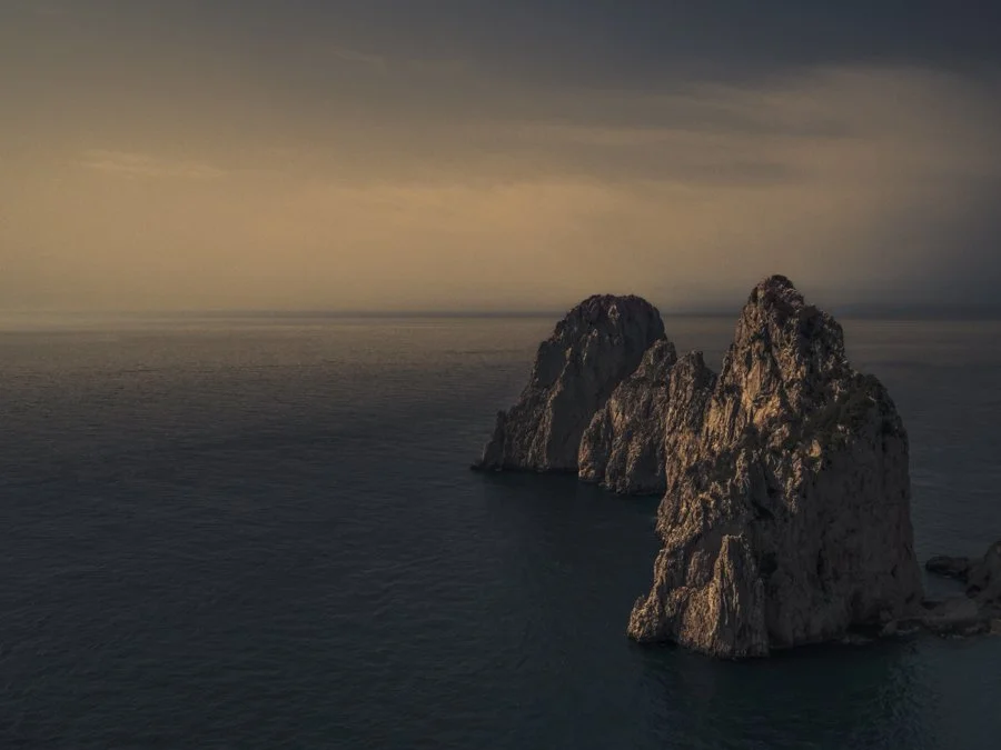 Moonlight Capri by TINA TRUMPP, fine art