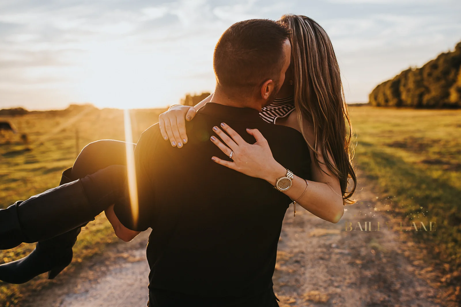 Lindsey + Alan | Engagements and Horses