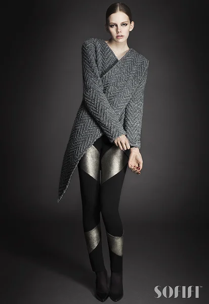 KNITTED SHAWL & WRAP CARDIGAN