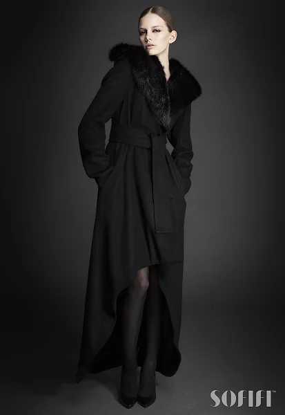 VIRGIN FAUX FUR COAT