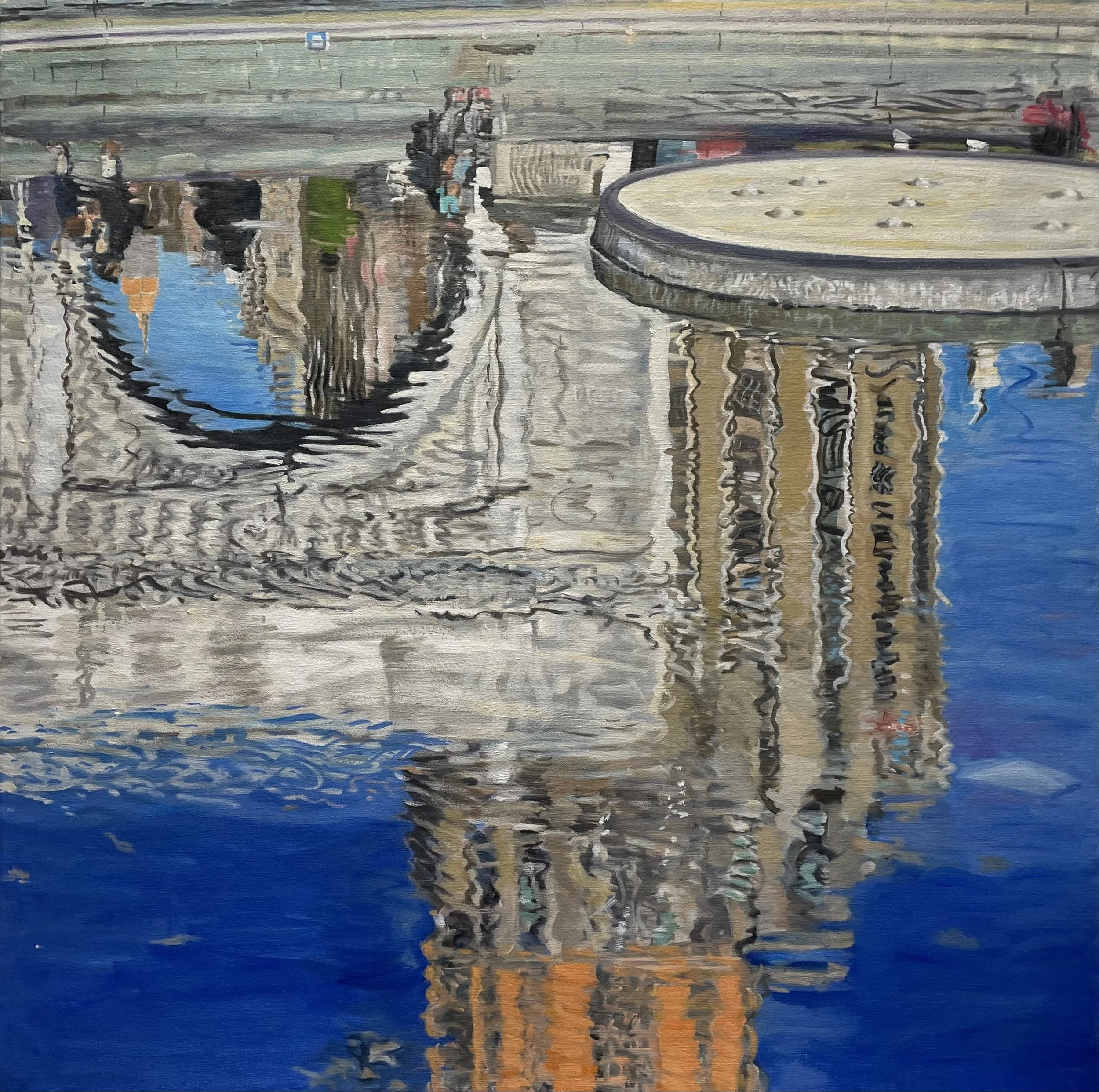 Washington Square Park, Oil on Canvas, 60 x 45, 2026