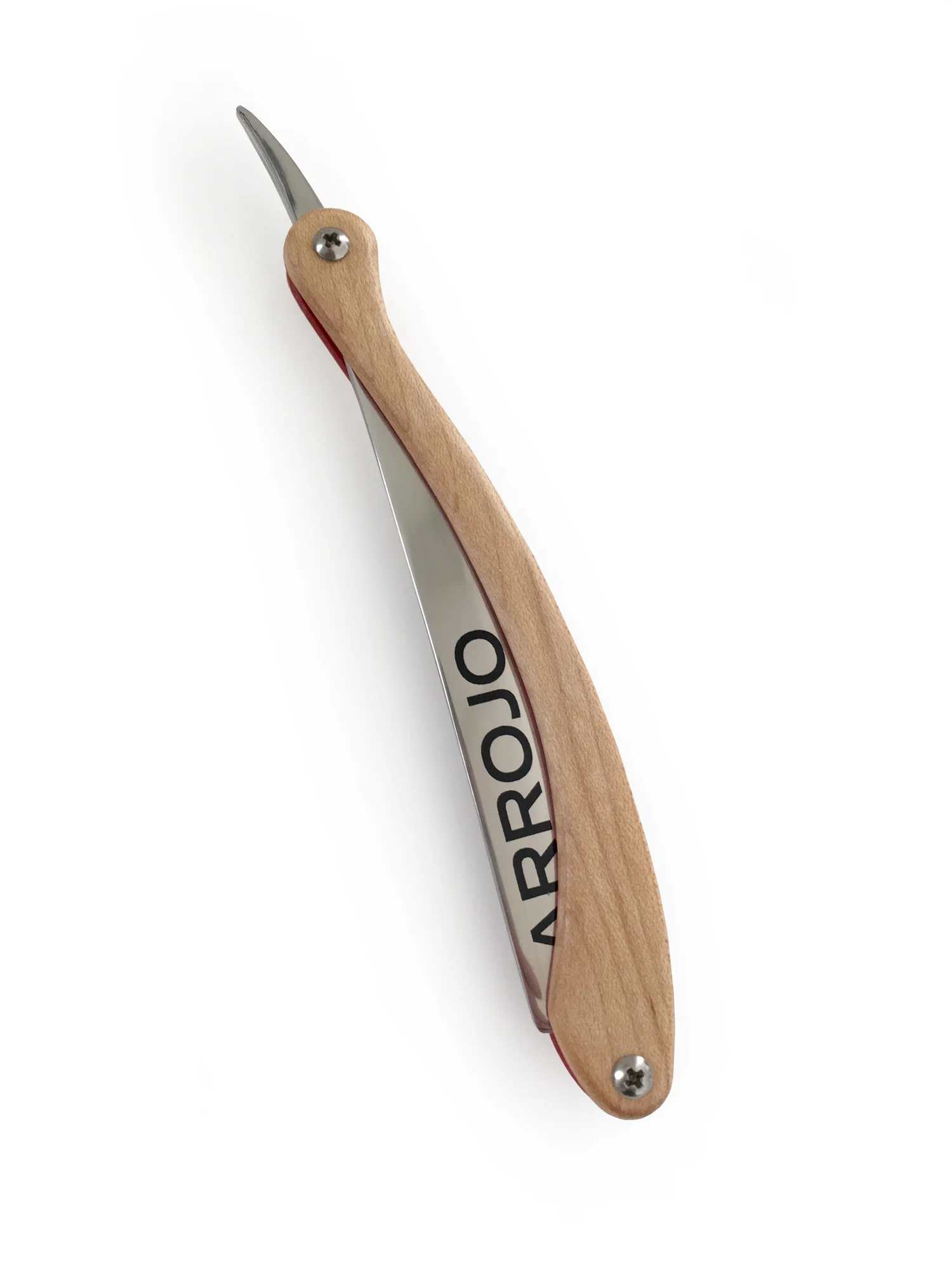 handcrafted maplewood razor