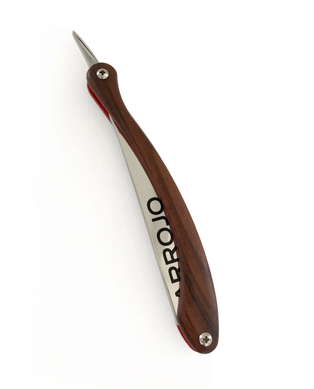 handcrafted rosewood razor