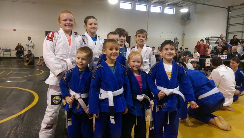 Kids team at the SJBJJ Open!