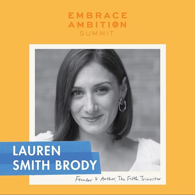 Happening tomorrow!! This year, @toryburchfoundation #EmbraceAmbition Summit is taking on bias by challenging stereotypes and creating new norms. Want to watch? (Mom, this is me telling you! @susansmith0224!) I&rsquo;ll be on at 10:20 for four packed