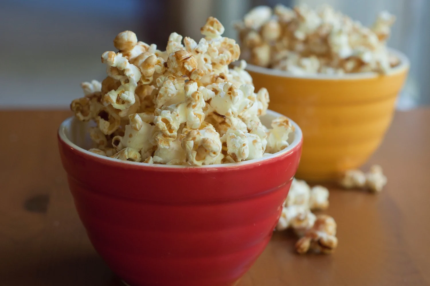 Healthy Coconut Caramel Corn
