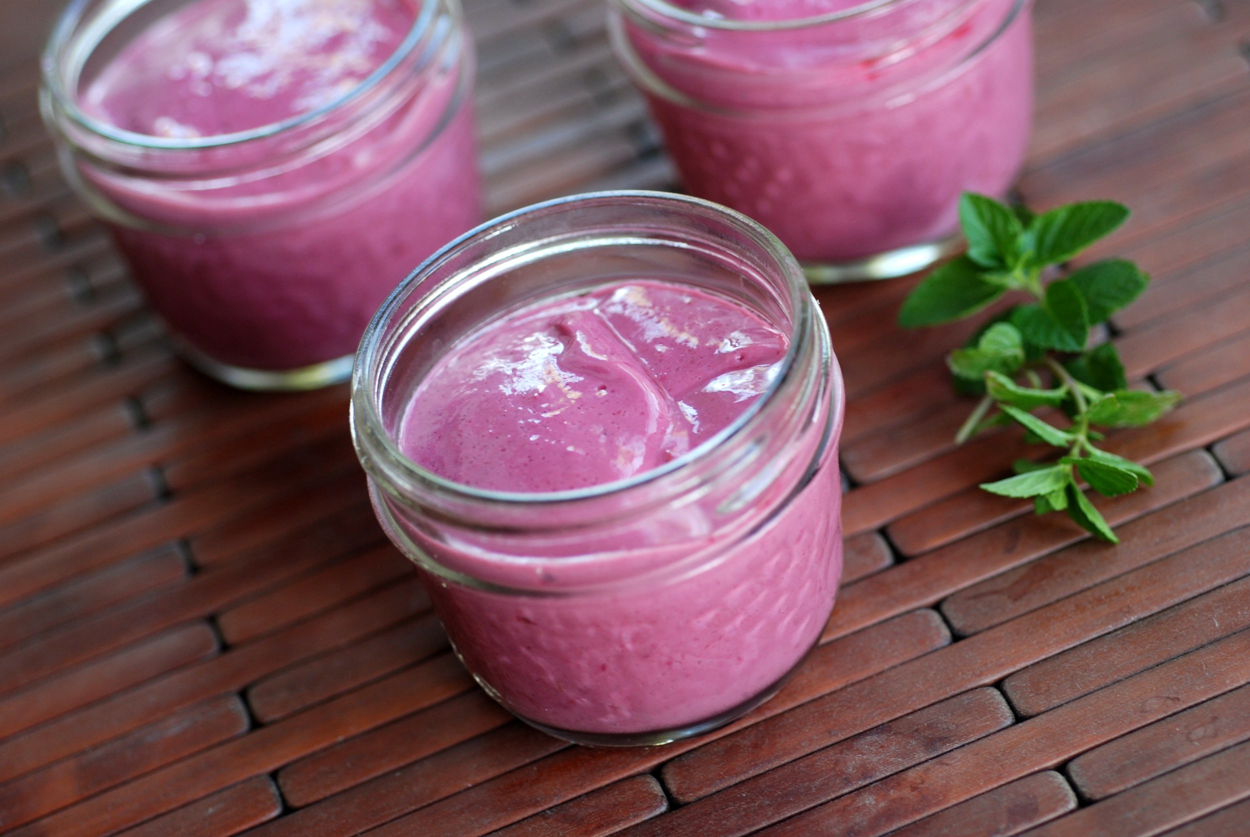 5-Ingredient Raspberry Mousse