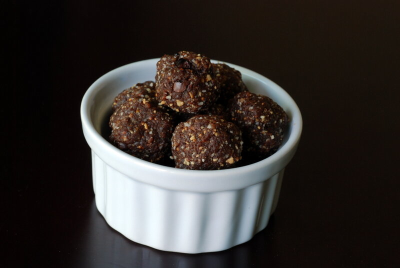 Chocolate Mint Energy Cookies (revised!)