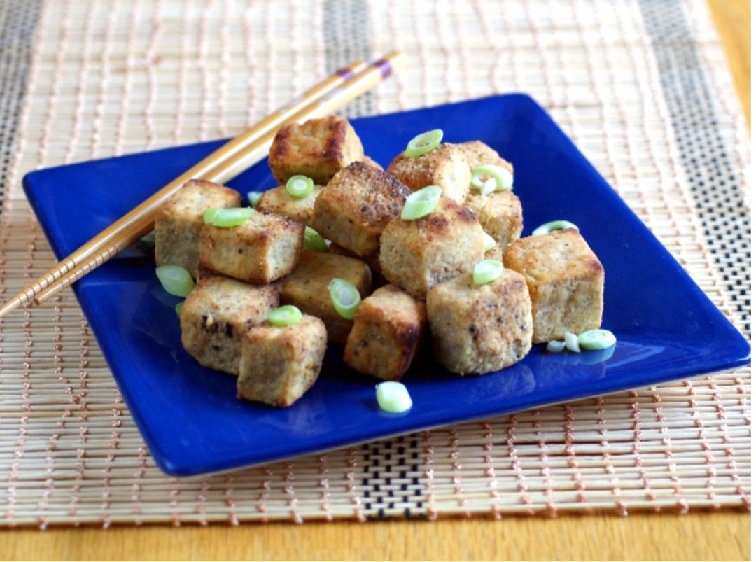 Air Fried Salt and Pepper Tofu