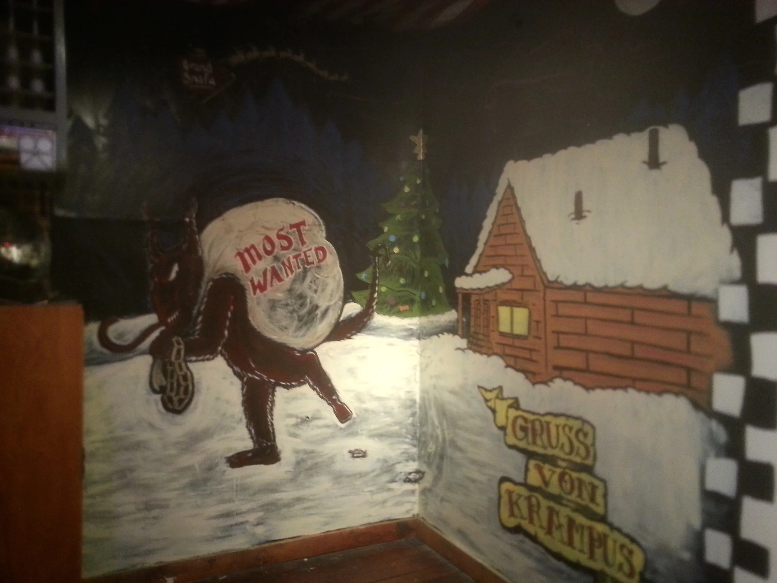 Krampus Mural 2013
