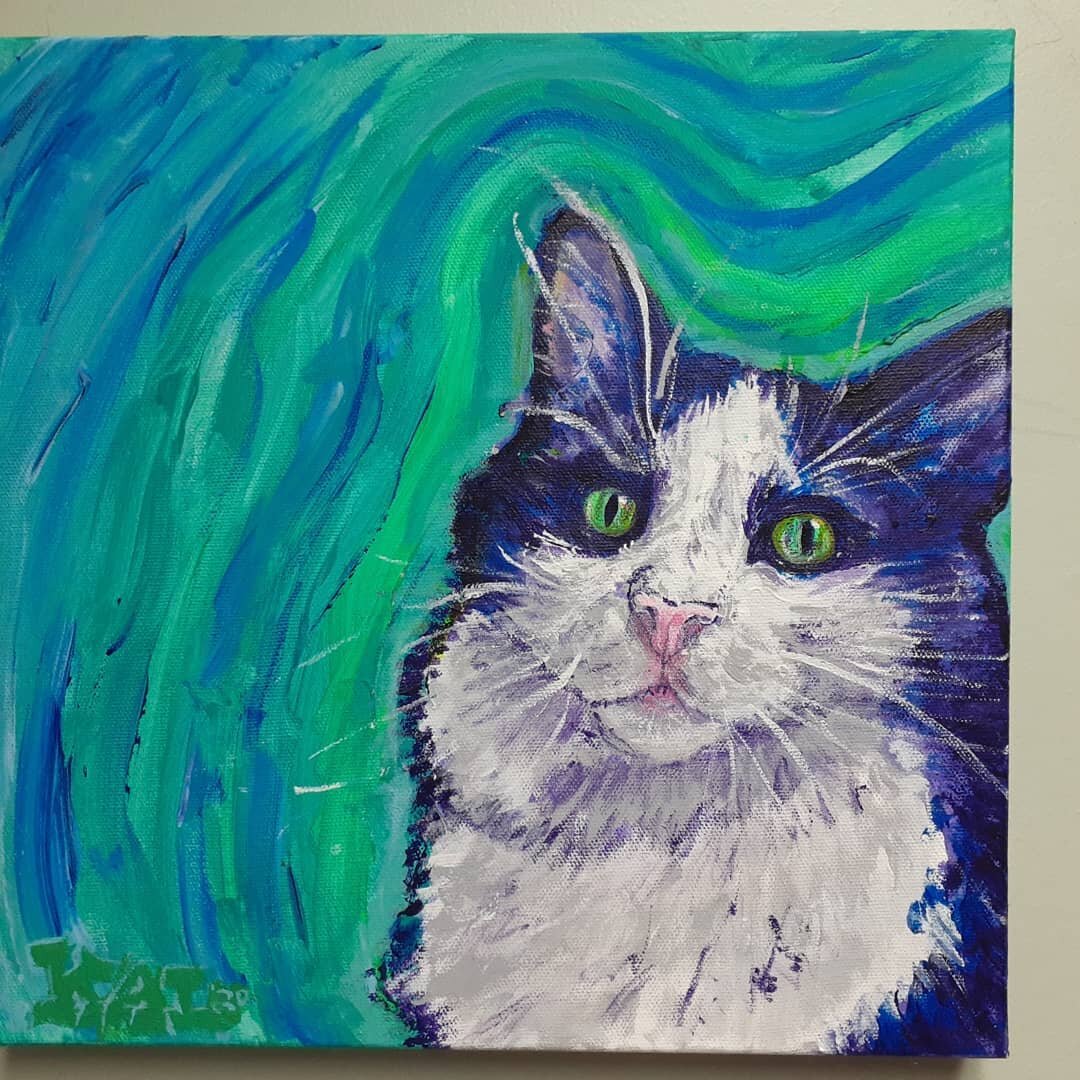 Thursday Kittie Pics!

Commissioned for @aw_hell_ 

#catportrait #pghart #pghartist #kaidevenitch #acrylicpainting #catsofinstagram #fluffy #artistforhire #catpainting #art #petportrait #cats #catstagram #vibes #greeneyes #fluffball #kitties #instaki