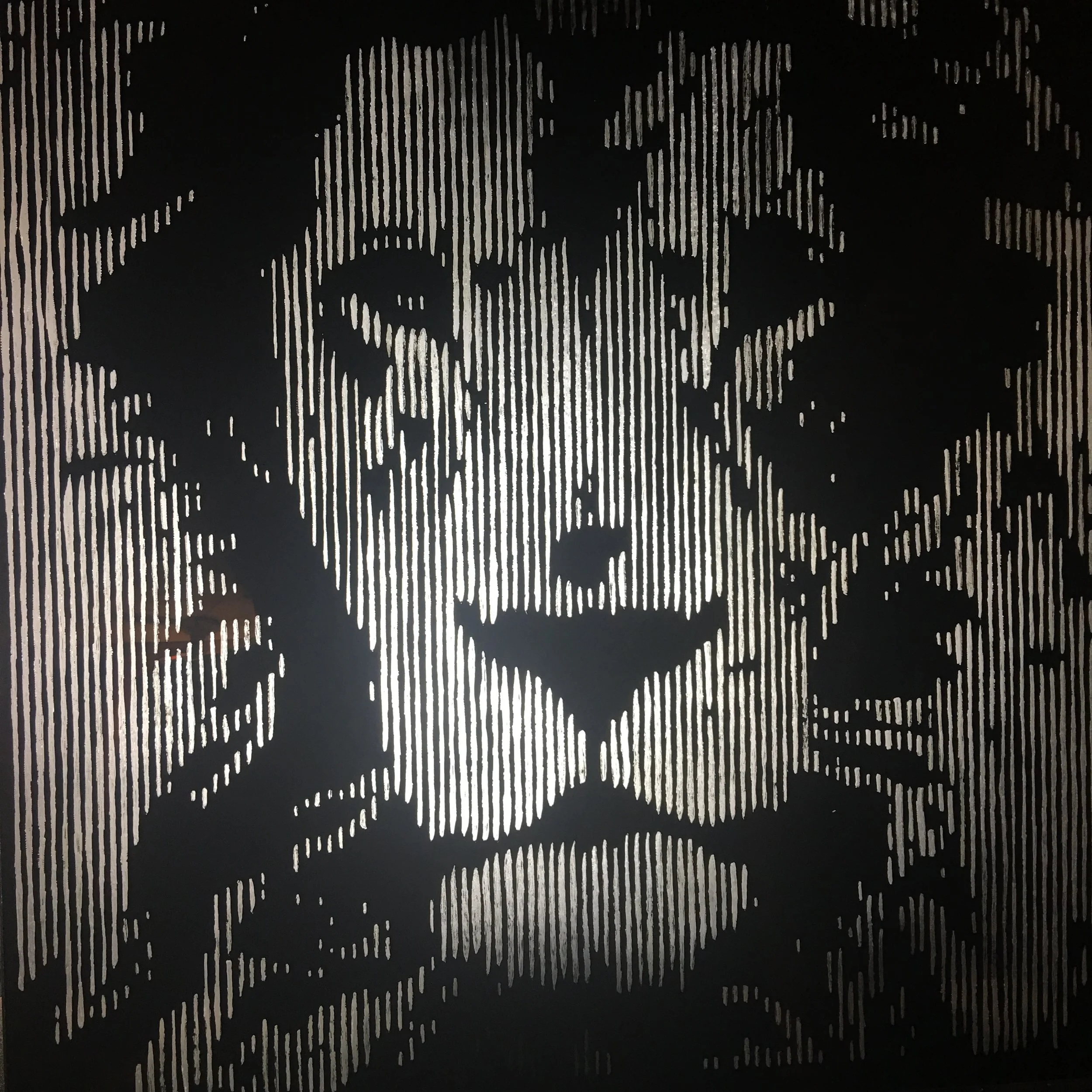 2ft x 2ft etched acrylic lightbox - SOLD