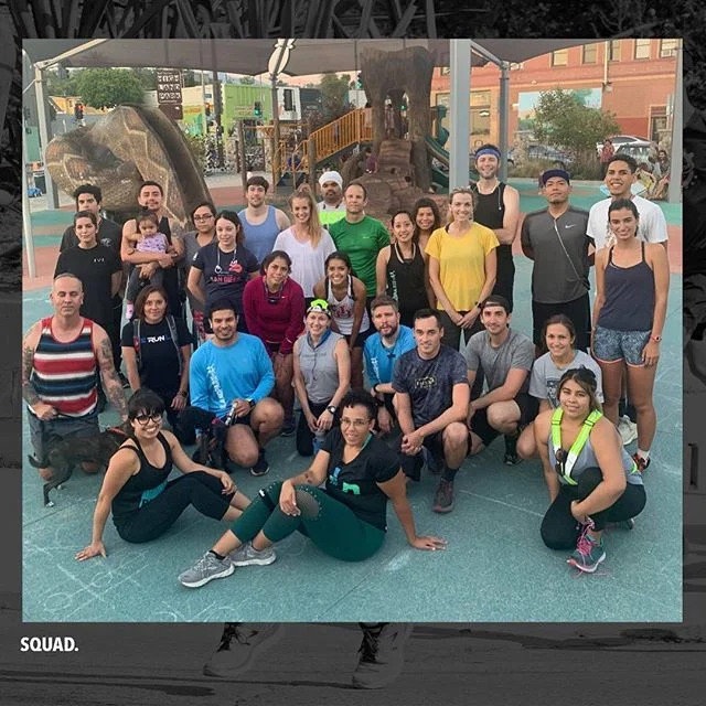 This squad. All day, every day. Congrats everyone who killed the #run, and the stairs! #hlpr #highlandparkrunners