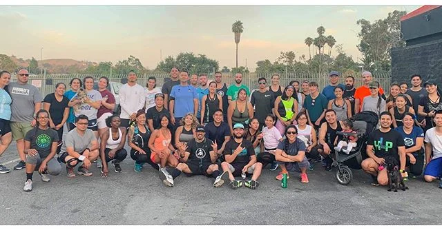 Congratulations to everyone who made it out for tonight&rsquo;s #run and a big thank you to @folarorg and @goodie_two_chucks for partnering with us on this incredible run, and educating us a bit about the LA River. We can&rsquo;t be our best selves i