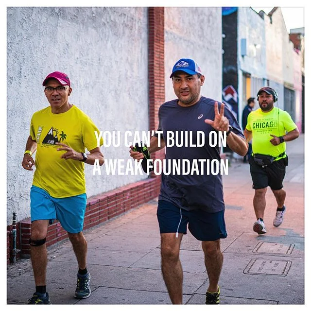 FACTS
.
You can&rsquo;t #build on a weak #foundation.
.
Join us at York Park tomorrow night and let&rsquo;s continue building. Same time as last week - meet up at 7:15 and we take off by 7:45 pm.
.
Let&rsquo;s take this next step together. #hlpr #hig