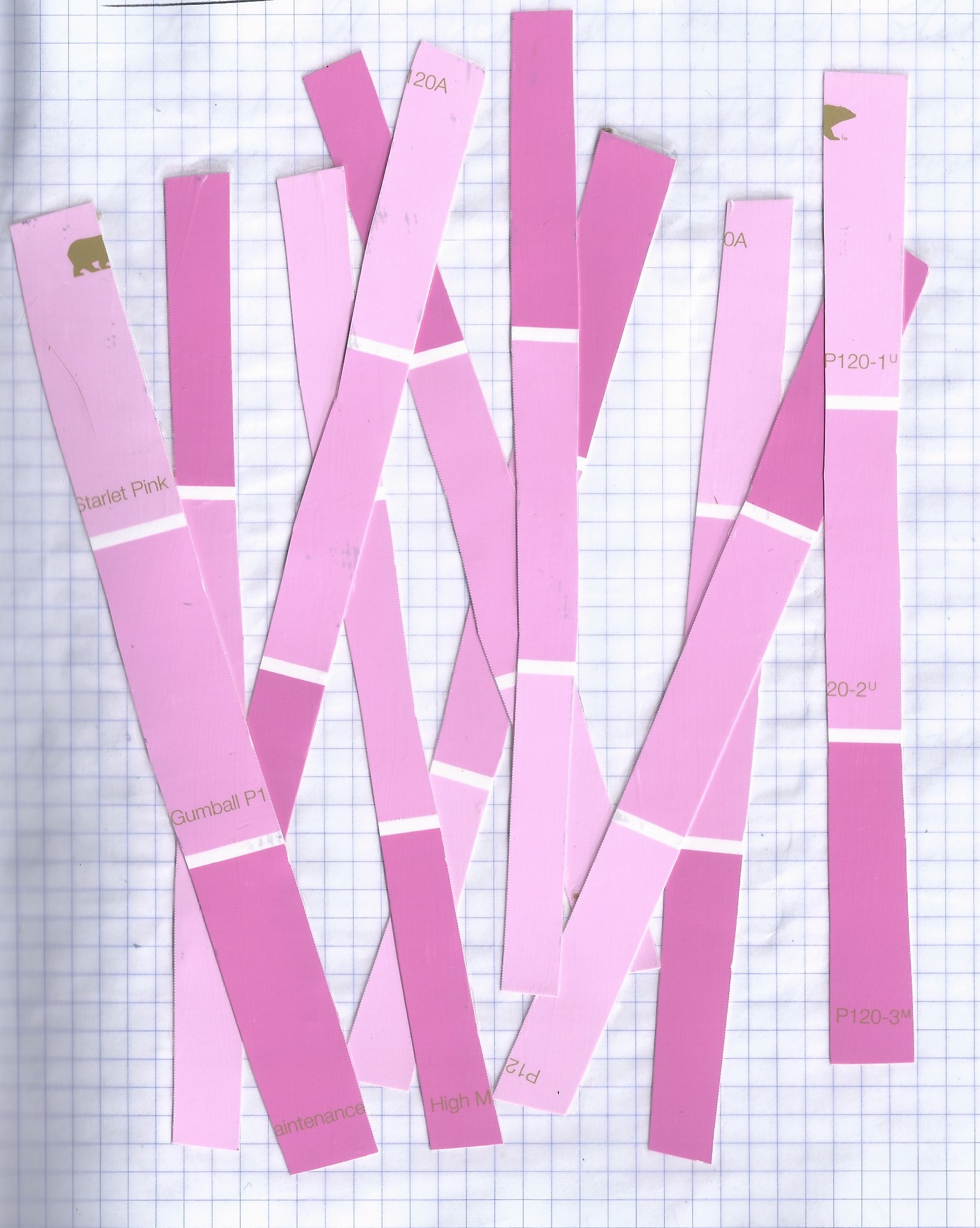 day 8 - pink sticks