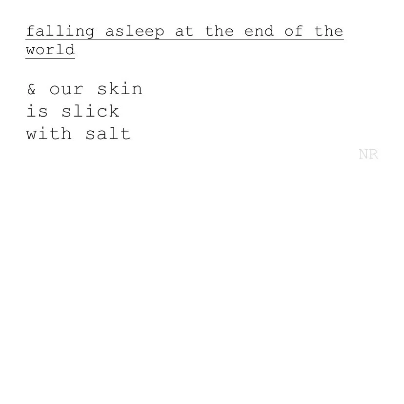 day 137: falling asleep at the end of the world