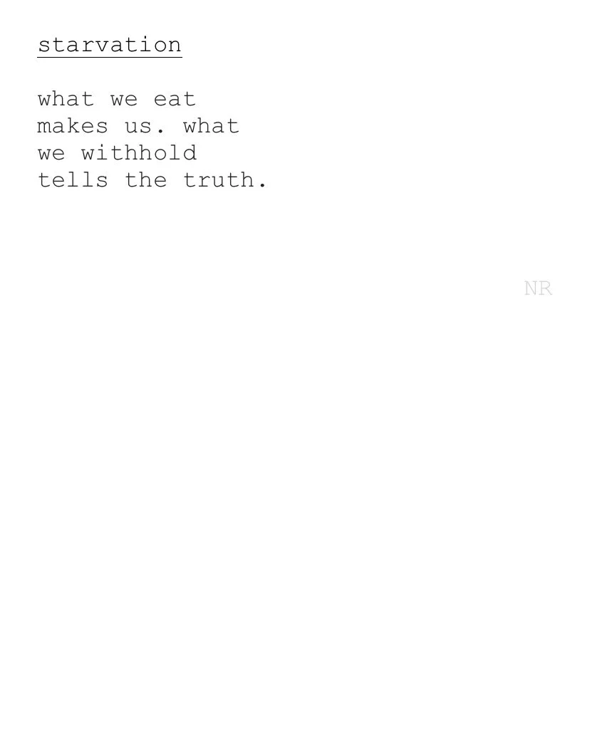 day 167: starvation
