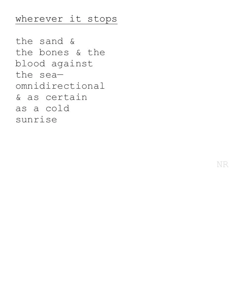 day 170: wherever it stops
