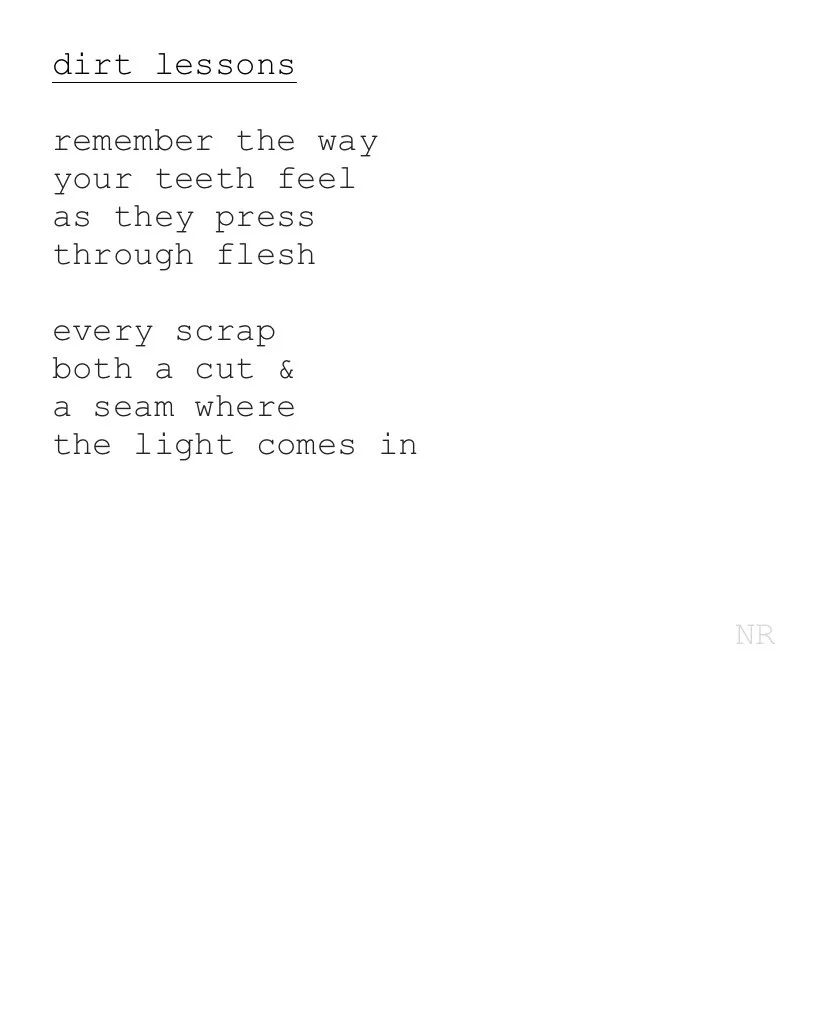 day 200: dirt lessons