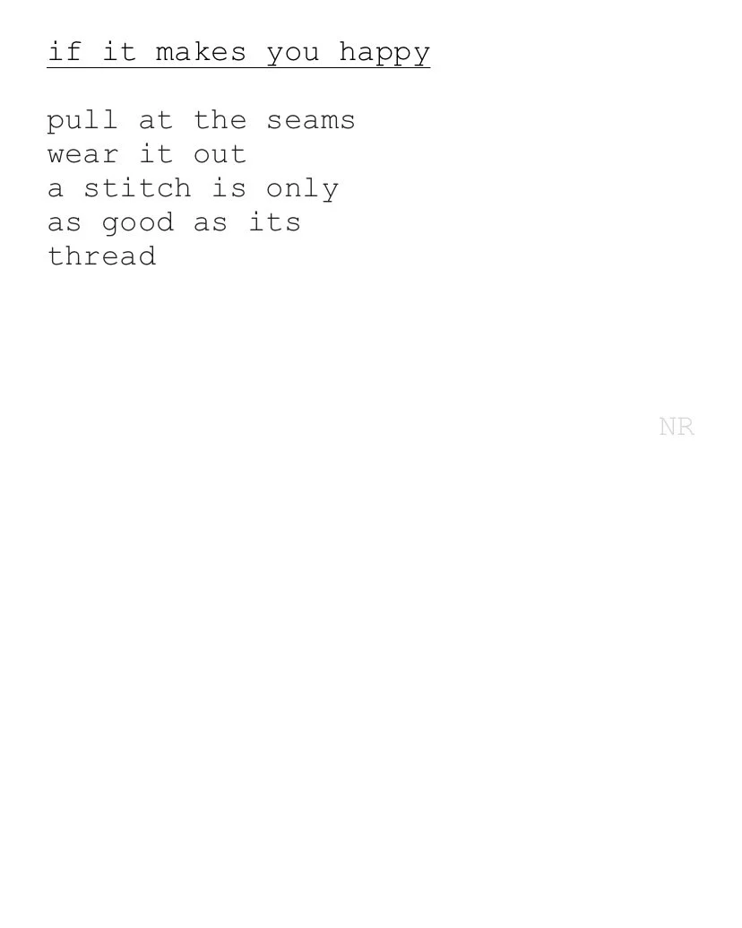 day 202: if it makes you happy