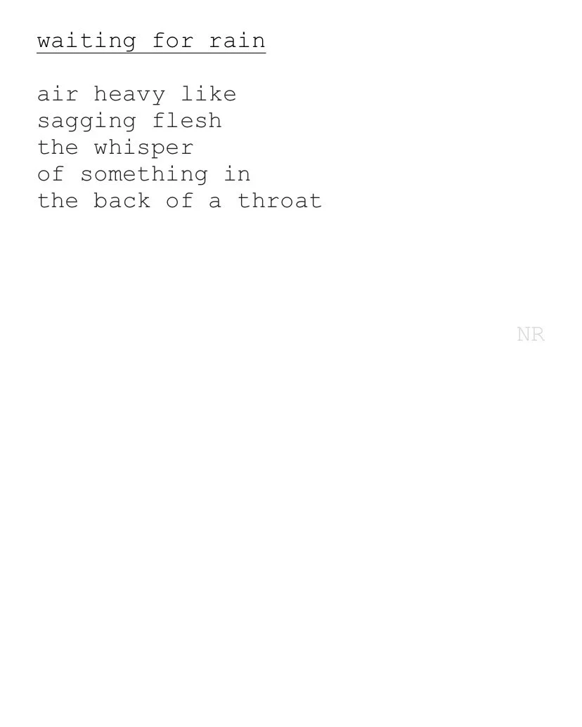 day 209: waiting for rain