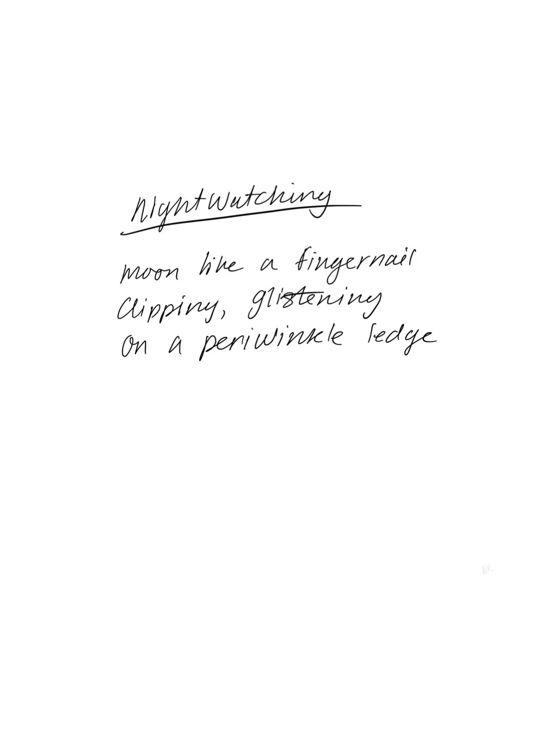day 227: nightwatching