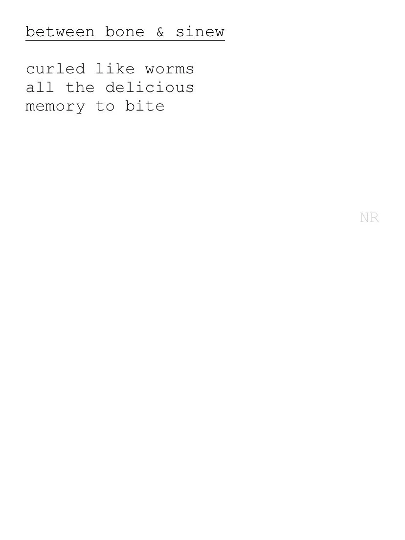 day 248: between bone & sinew