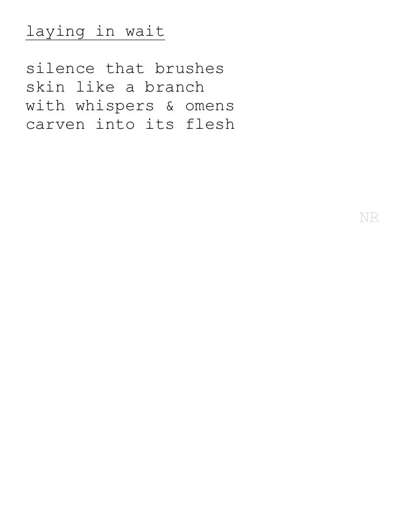 day 268: laying in wait