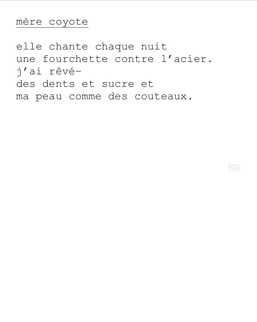 day 269: mère coyote