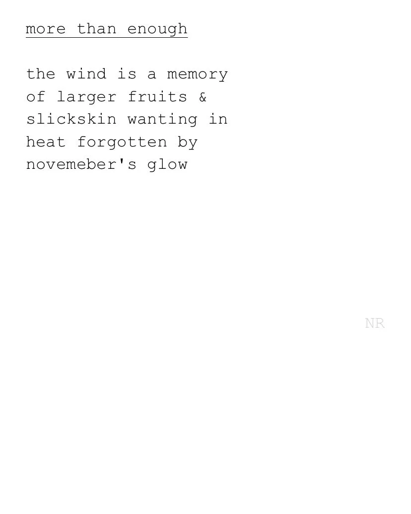 day 278: more than enough