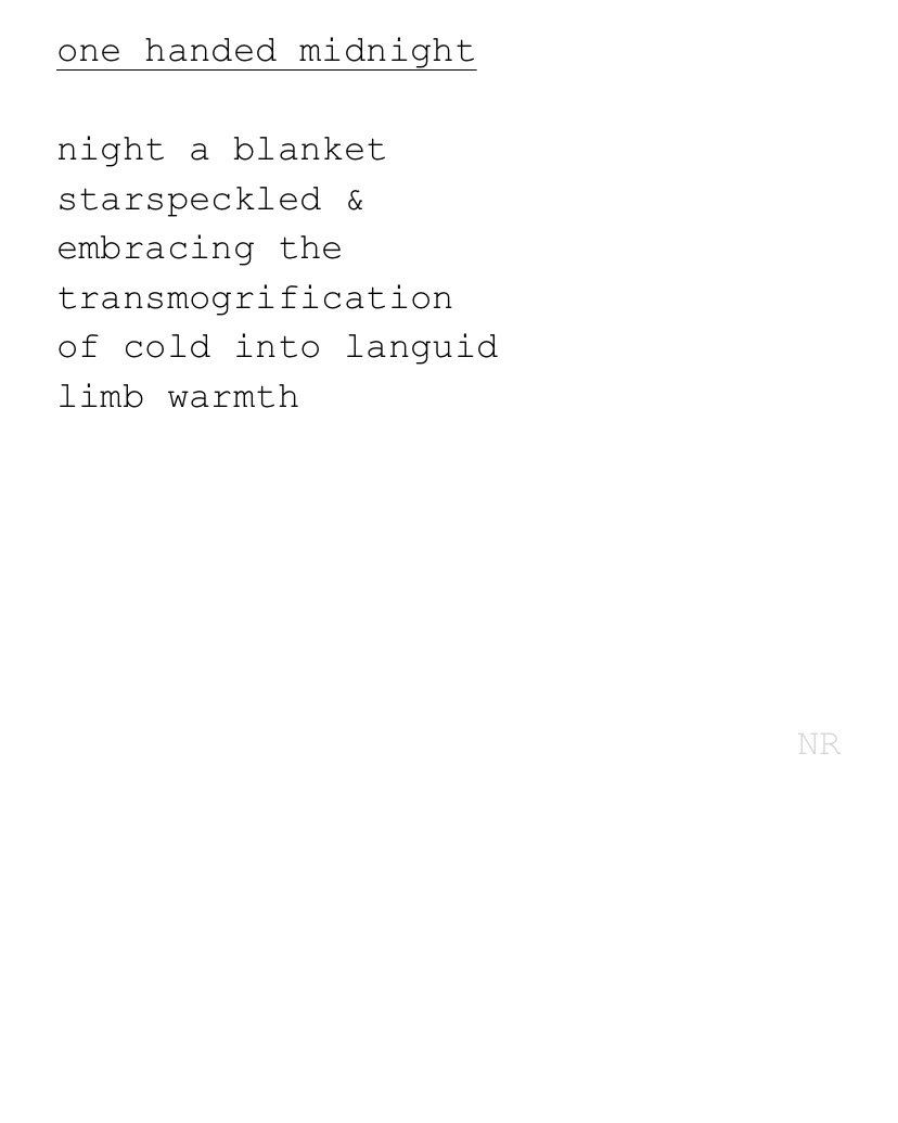 day 295: one handed midnight