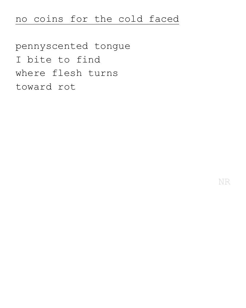 day 303: no coins for the cold faced